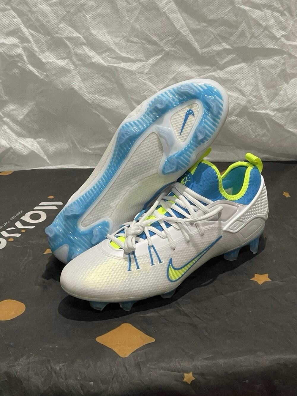 New Men’s 11 Nike Huarache 9 ELITE LOW LAX SE Lacrosse Cleats FV6147-100